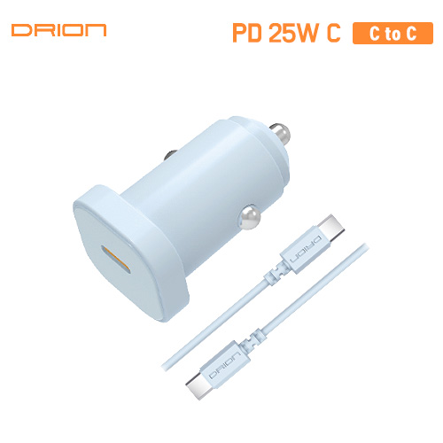 [�帮��] PPS PD 25W �ʰ��� ������ �ʼ��� ������ DR-CAR-PD25W - PD C to C (5V 3A)