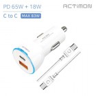 [Ƽ] ִ 83W CŸ USB 2Ʈ ʰ и   MON-CC-PD65W18W - PD C to C (5V 3A)