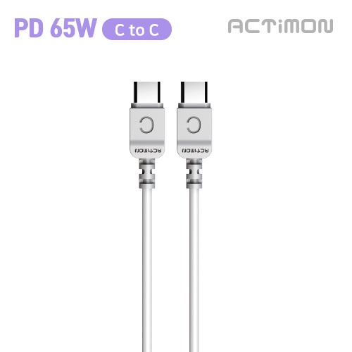 [��Ƽ��] PD ��65W �ʰ��� CtoC ������ ���̺� MON-CC-PD65W-120 (1.2M) - PD C to C