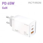 [Ƽ] GaN  PD 65W ʰ 2Ʈ   MON-PD65W-CU - 5V 3A (̺ )