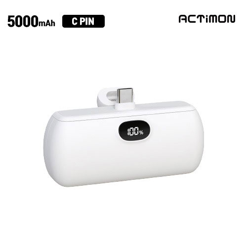 [��Ƽ��] CŸ�� �̴� ��ŷ�� ��ġ �������͸� M-LCD-MINI-5000-CP - 5000mAh