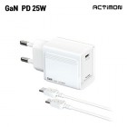 [Ƽ] GaN  PD 25W ʰ   MON-PD25W-T1 - PD C to C