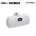 [Ƽ] PD 20W 8 ŷ ĵ LCD  ͸ M-PD20-MINI5000-8P - 5000mAh