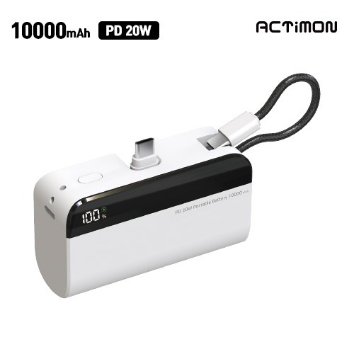 [��Ƽ��] PD 20W CŸ�� ���� ��ŷ�� �������͸� M-LCD20W-MINI10000 - 10000mAh