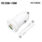 [Ƽ] PPS 25W CŸ USB 2Ʈ ʰ  ʼ  MON-CAR-PD25W-CU - PD C to C (5V 3A)