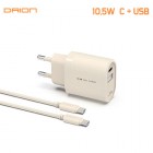 [帮] 10.5W CŸ USB 2Ʈ и   DR-10.5W-CU-T1 - PD C to C