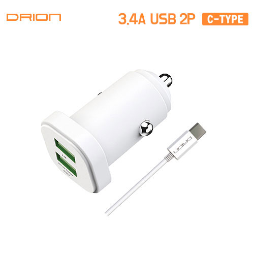 [帮] 3.4A USB 2Ʈ  ʼ  DR-CAR-3.4A - USB CŸ