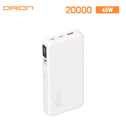 [�帮��] 45W �ʰ��� ��ü�� CŸ�� �������͸� D-PD45W-20000 - 20000mAh