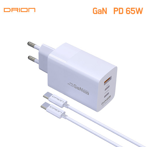 [�帮��] GaN PPS 65W 3��Ʈ �ʰ��� ������ ������ DR-PD65W-T7 - PD C to C