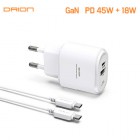 [帮] GaN PD 45W CŸ USB 2Ʈ ʰ и   D-PD45W-CU
