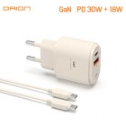 [帮] GaN PD 30W CŸ USB 2Ʈ ʰ и   DR-PD30W-CU-T7 - PD C to C
