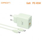 [�帮��] GaN PPS 3.0 PD 45W �ʰ��� CŸ�� USB 2��Ʈ ������ ������ D-PD45W-CU-T2