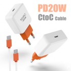 [ƼĿ] PD 20W CŸ 1Ʈ  и   - PD C to C (5V 2.4A)