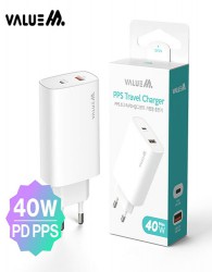 [] PPS 40W PD/QC 2Ʈ ʰ   - 5V 3A (̺ )